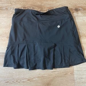 Black Tennis Skirt